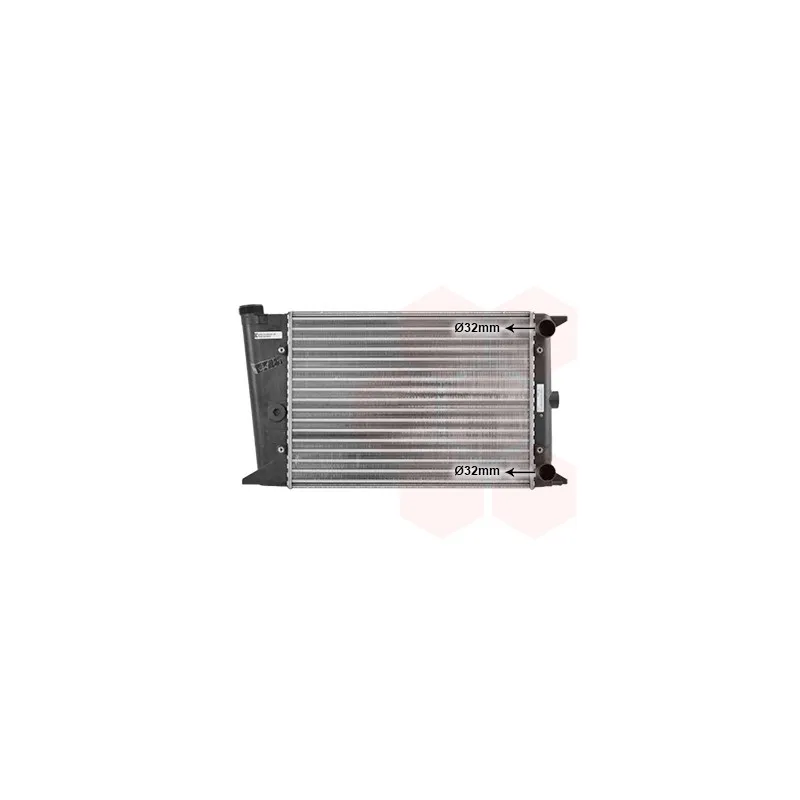 Radiateur, refroidissement du moteur VAN WEZEL 58002002