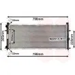 Radiateur, refroidissement du moteur VAN WEZEL 58002094 - Visuel 1