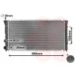 Radiateur, refroidissement du moteur VAN WEZEL 58002123 - Visuel 1