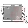 Radiateur, refroidissement du moteur VAN WEZEL 58002214 - Visuel 1
