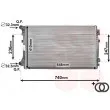 Radiateur, refroidissement du moteur VAN WEZEL 58002338 - Visuel 1