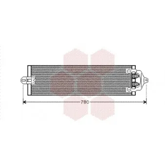 Radiateur d'huile de boîte automatique VAN WEZEL 58003218