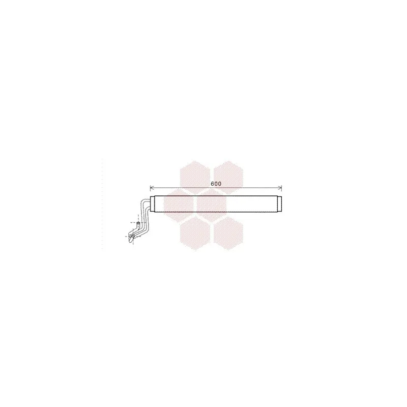 Radiateur d'huile, direction VAN WEZEL 58003308