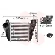 Intercooler, échangeur VAN WEZEL 58004200 - Visuel 1