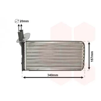 Système de chauffage VAN WEZEL 58006097