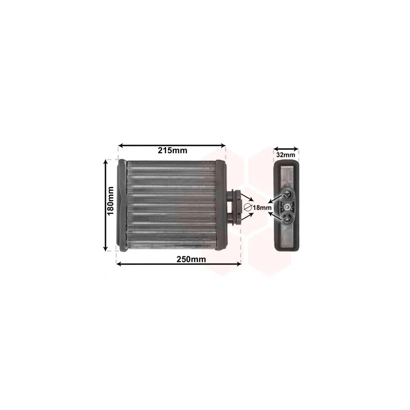 Système de chauffage VAN WEZEL 58006196