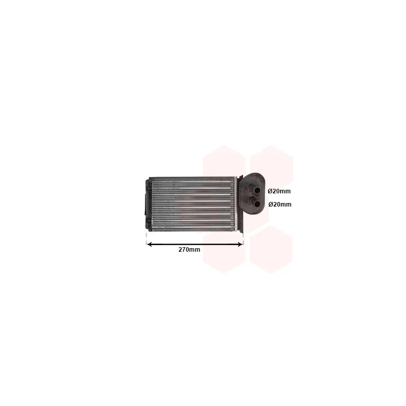 Système de chauffage VAN WEZEL 58006296