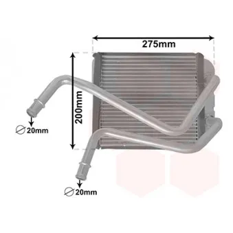 Système de chauffage VAN WEZEL 58006378
