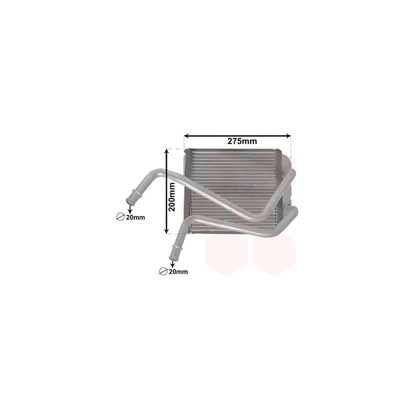 Système de chauffage VAN WEZEL 58006378