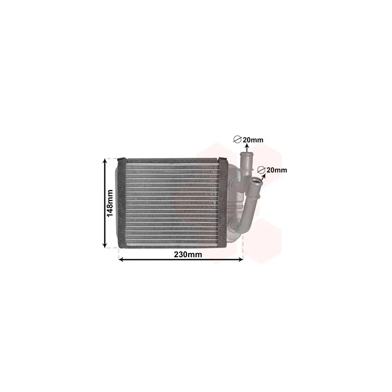 Système de chauffage VAN WEZEL 58006381