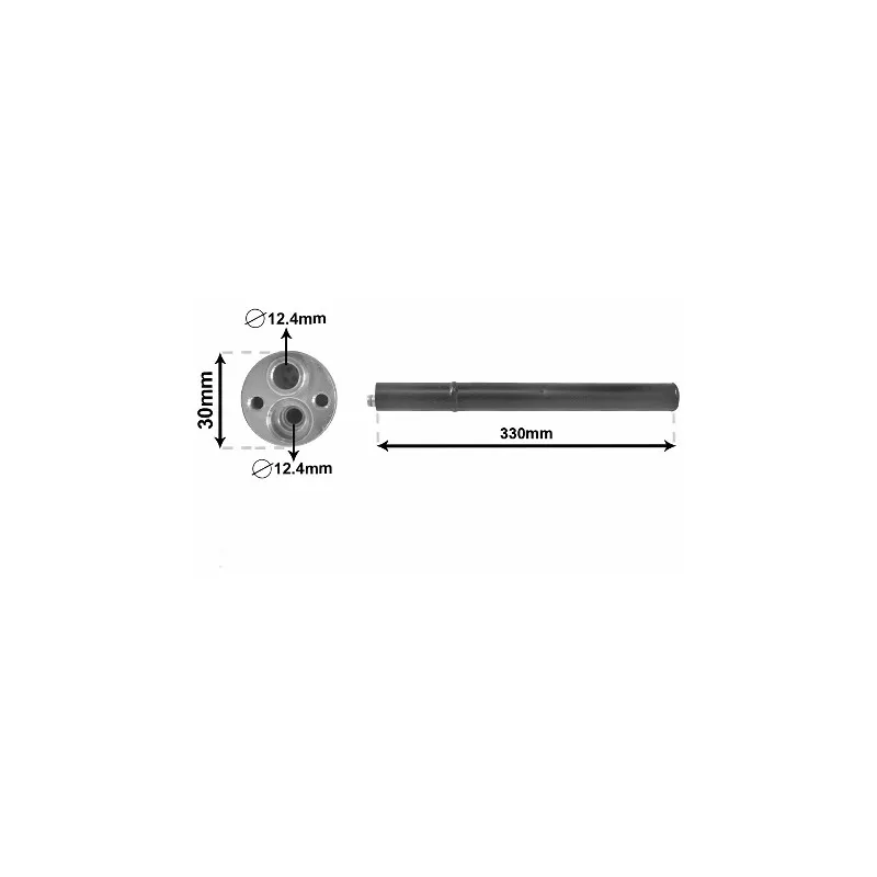 Filtre déshydratant, climatisation VAN WEZEL 5800D210