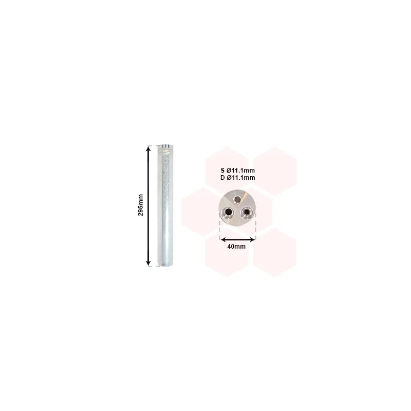 Filtre déshydratant, climatisation VAN WEZEL 5800D304
