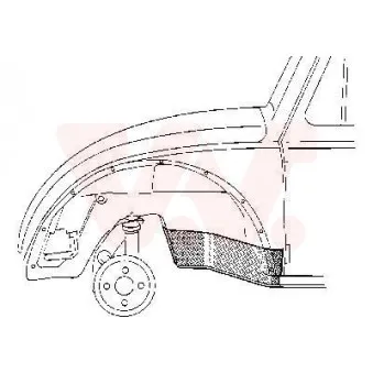 Marche-pied VAN WEZEL 5801.07