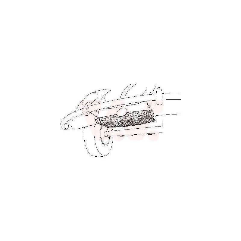 Auge de roue de secours VAN WEZEL 5801.67