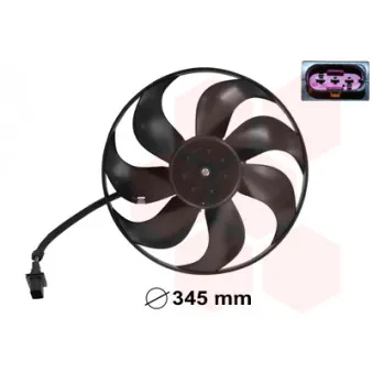 Ventilateur, refroidissement du moteur VAN WEZEL