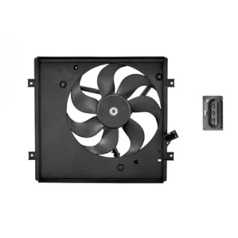 Ventilateur, refroidissement du moteur VAN WEZEL 5827746