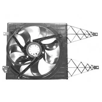 Ventilateur, refroidissement du moteur VAN WEZEL 5827747