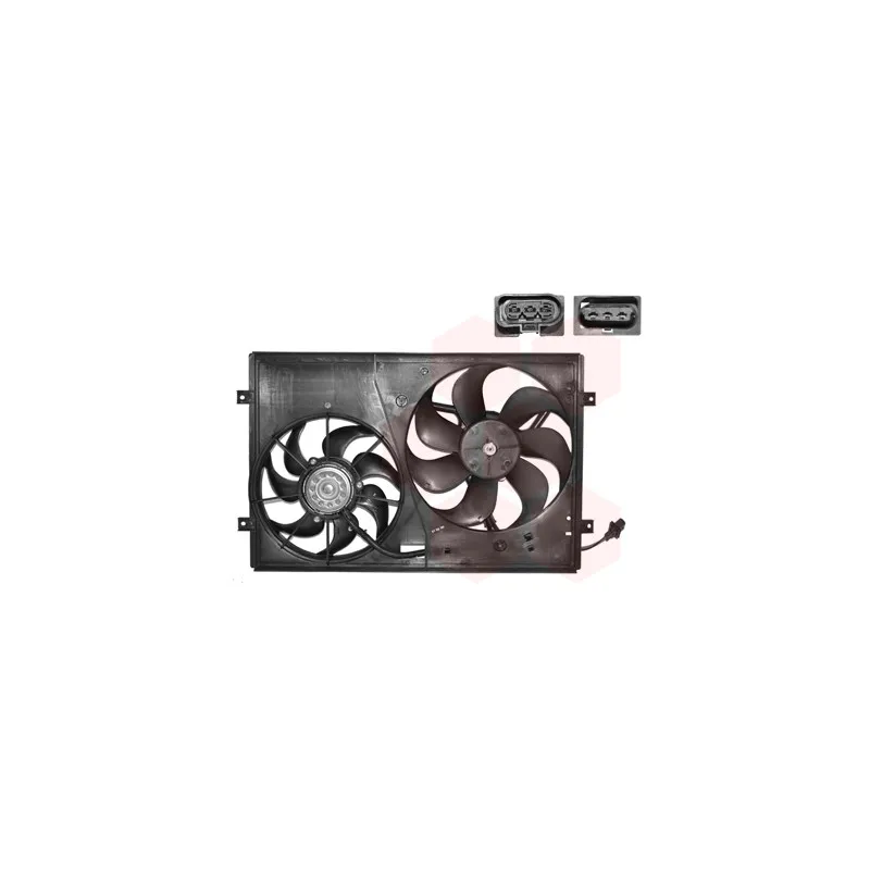 Ventilateur, refroidissement du moteur VAN WEZEL 5827749