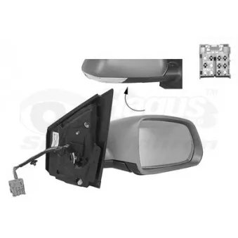 Rétroviseur extérieur VAN WEZEL 5828818