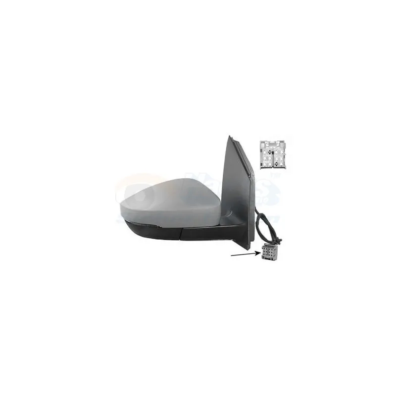 Rétroviseur extérieur VAN WEZEL 5829824
