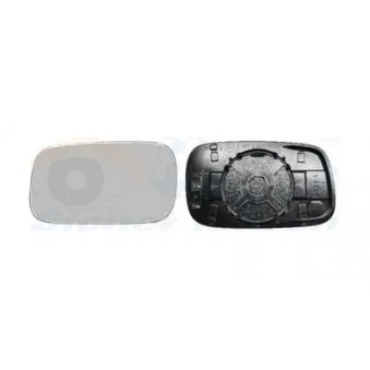 Verre de rétroviseur, rétroviseur extérieur VAN WEZEL 5834837