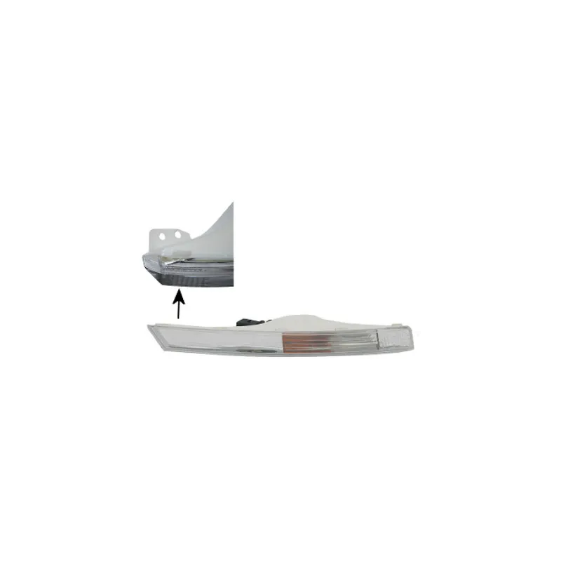 Feu clignotant avant gauche VAN WEZEL 5839909