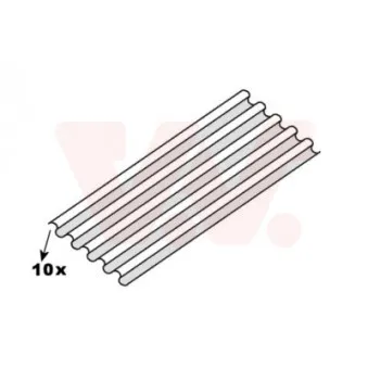 Plancher de carrosserie VAN WEZEL 5850.90