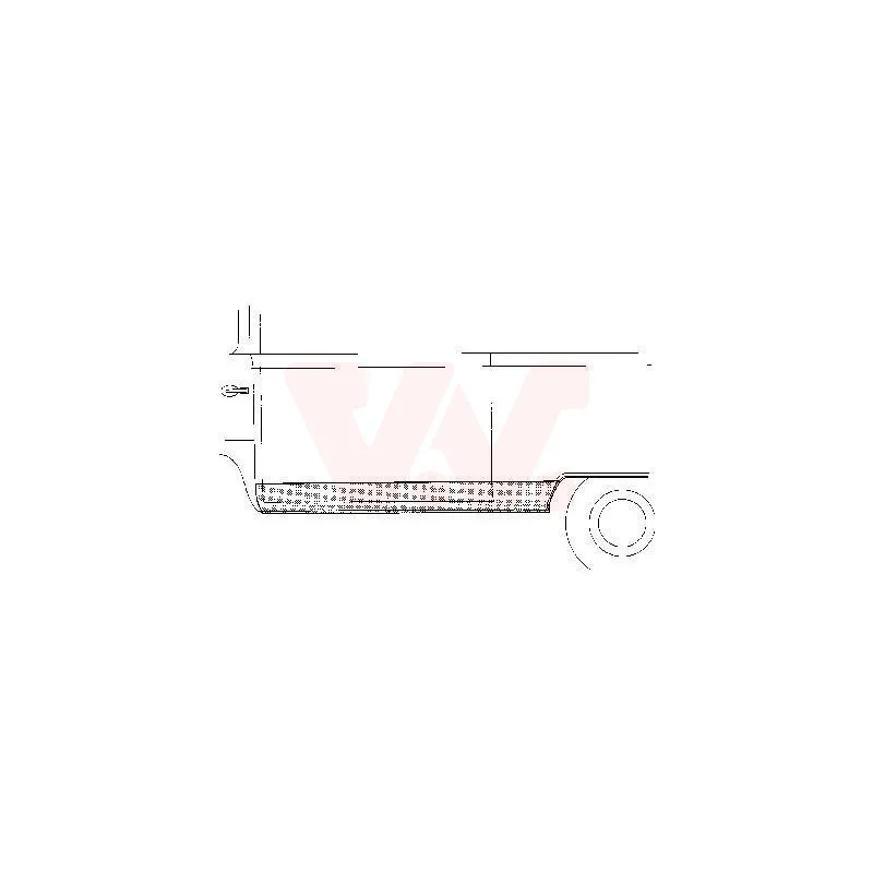 Panneau latéral VAN WEZEL 5851109