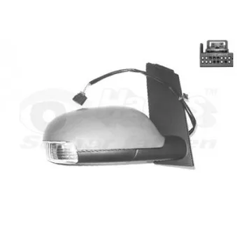 Rétroviseur extérieur VAN WEZEL 5856818