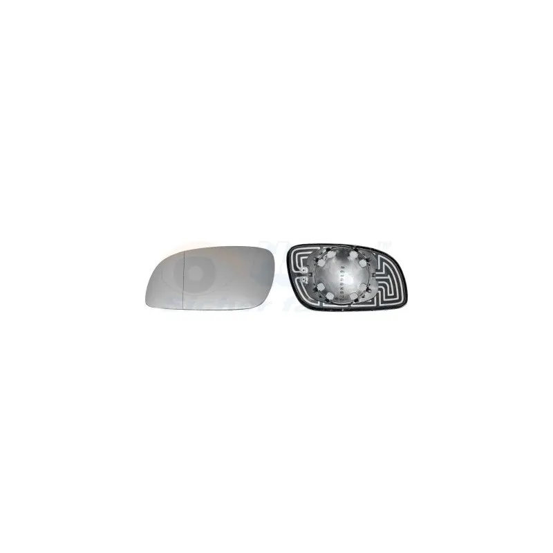 Verre de rétroviseur, rétroviseur extérieur VAN WEZEL 5856837