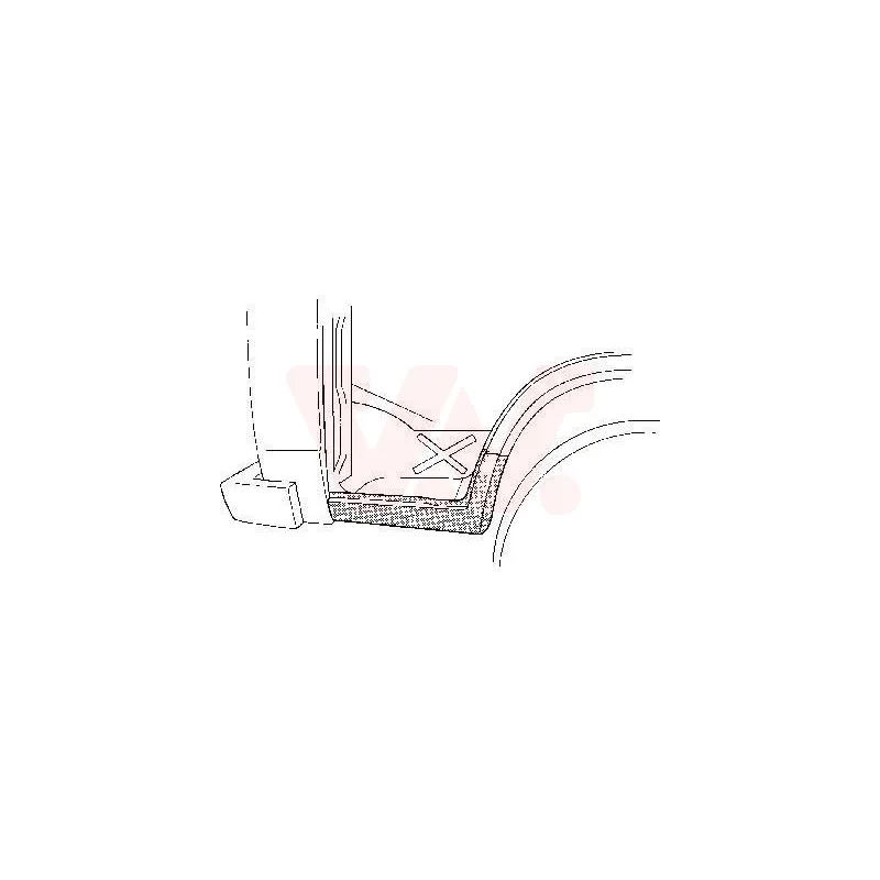 Marche-pied VAN WEZEL 5858102