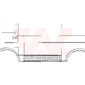 Panneau latéral VAN WEZEL 5858107
