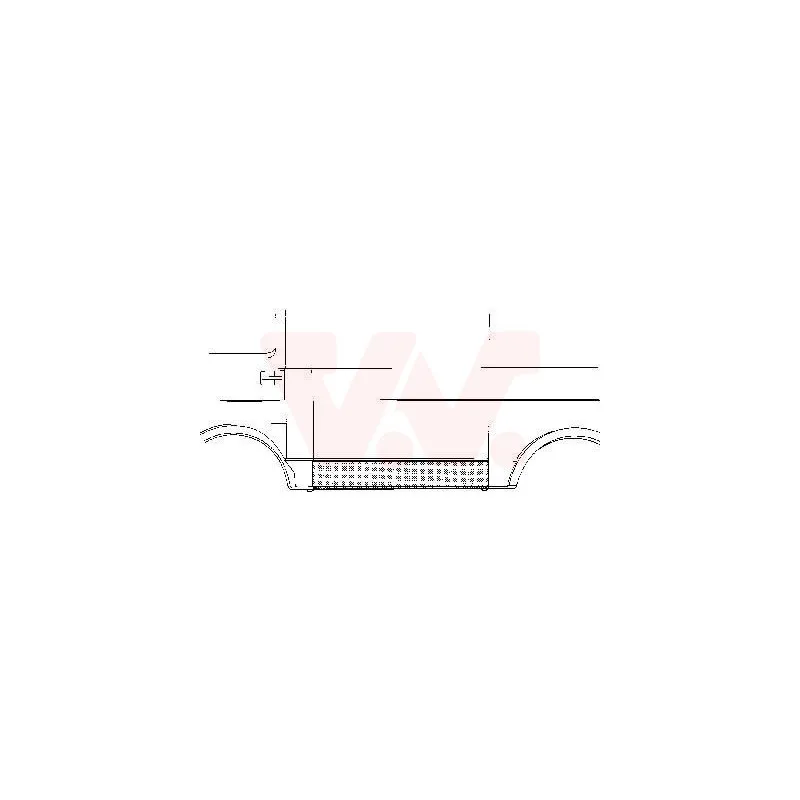Panneau latéral VAN WEZEL 5858107