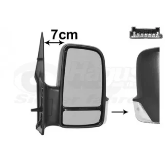 Rétroviseur extérieur VAN WEZEL 5862808