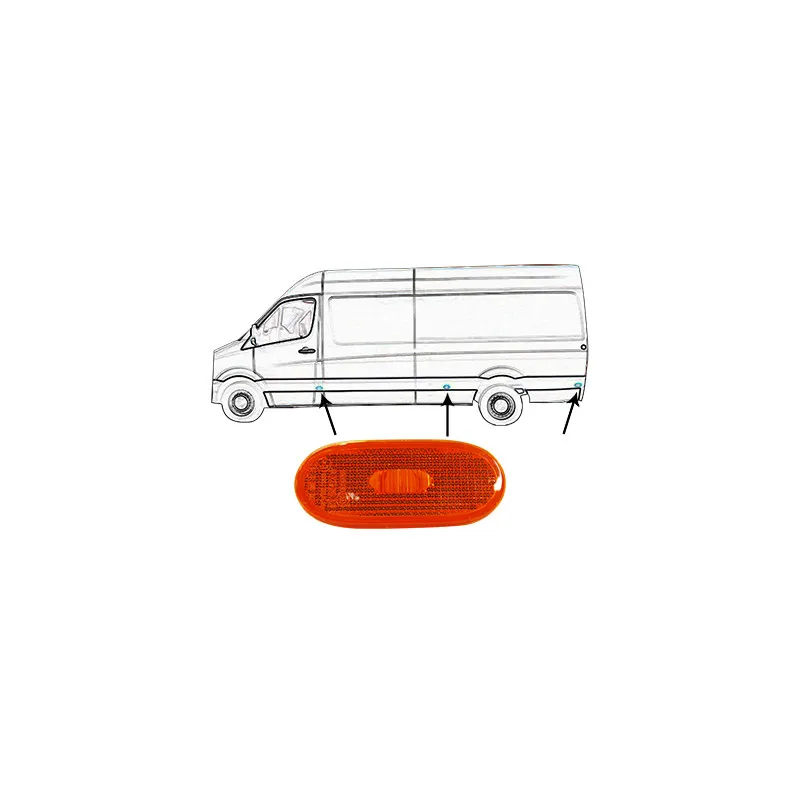 Feu latéral VAN WEZEL 5862915