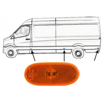 Feu latéral VAN WEZEL 5862917