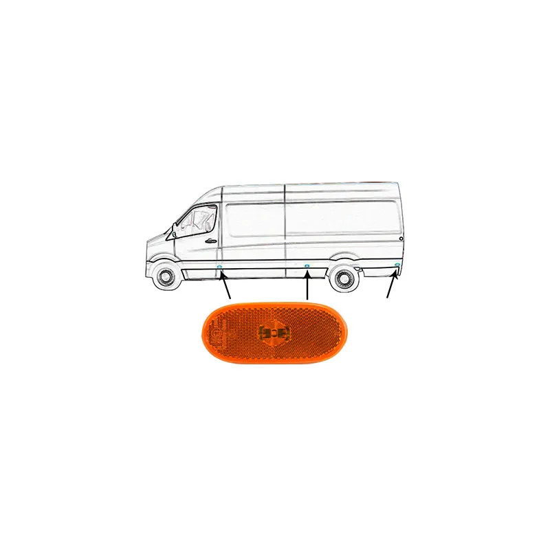 Feu latéral VAN WEZEL 5862917