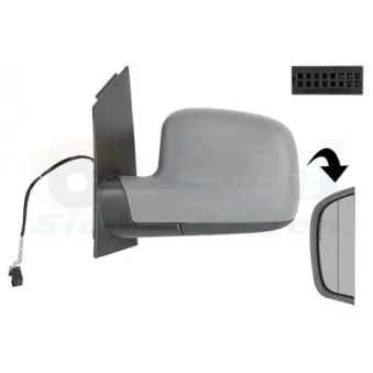 Rétroviseur extérieur VAN WEZEL 5867817