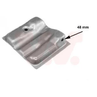 Réservoir de carburant VAN WEZEL 5870082