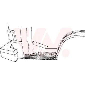 Marche-pied VAN WEZEL 5870101