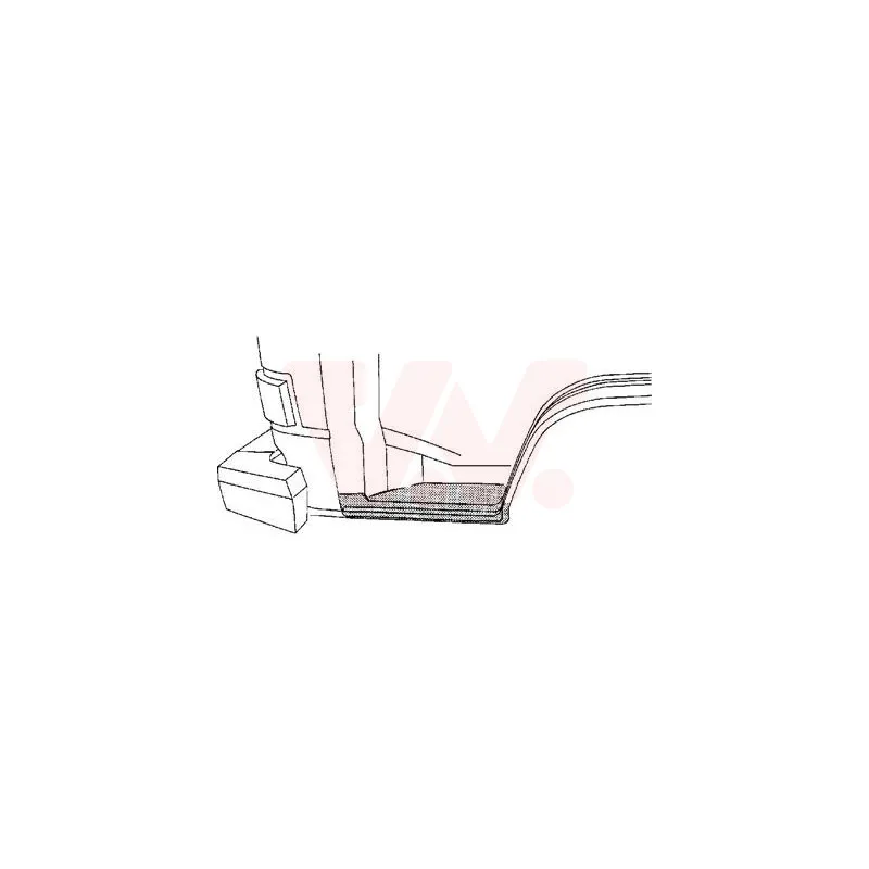 Marche-pied VAN WEZEL 5870101