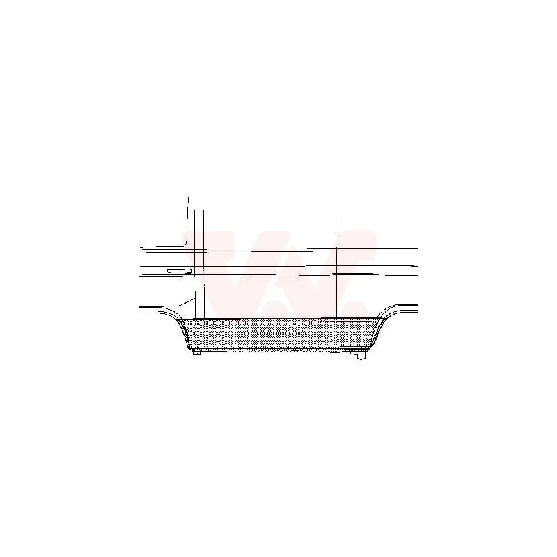 Panneau latéral VAN WEZEL 5870109