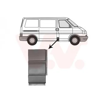 Panneau latéral VAN WEZEL 5874116
