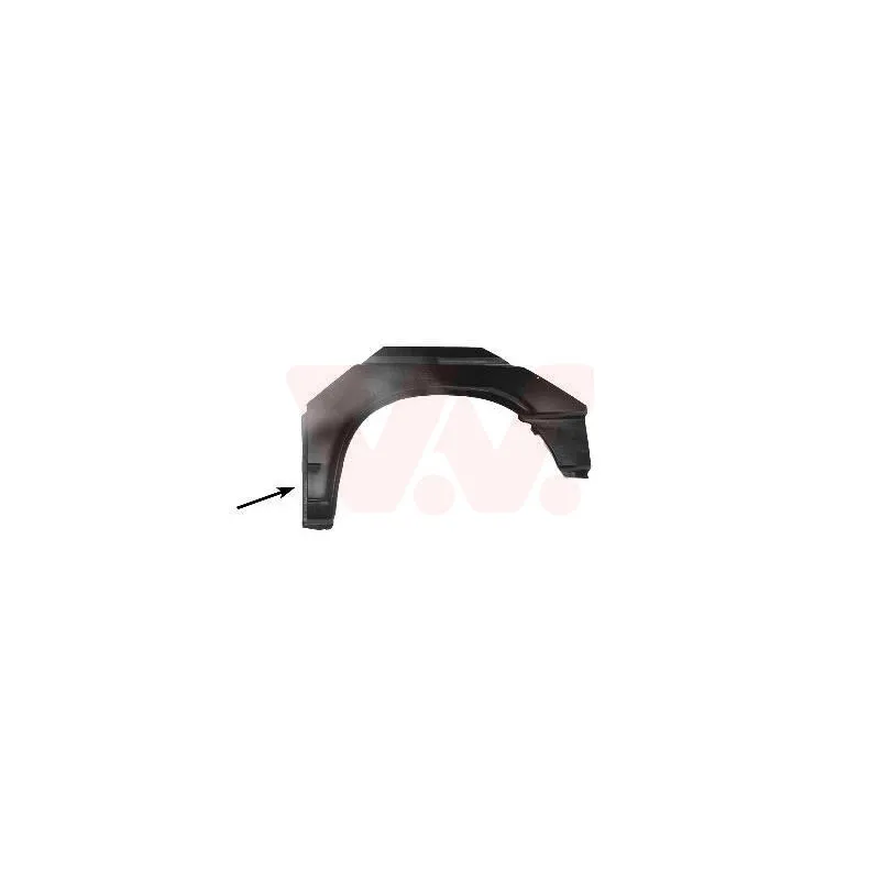 Panneau latéral arrière gauche VAN WEZEL 5874145
