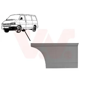 Porte, Carrosserie avant gauche VAN WEZEL 5874169
