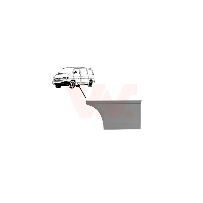 Porte, Carrosserie avant gauche VAN WEZEL 5874169