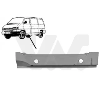 Marche-pied avant gauche VAN WEZEL 5874271