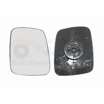 Verre de rétroviseur, rétroviseur extérieur VAN WEZEL 5874832