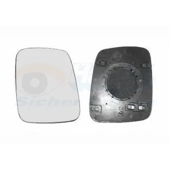 Verre de rétroviseur, rétroviseur extérieur VAN WEZEL 5874837