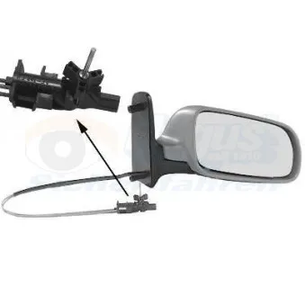 Rétroviseur extérieur VAN WEZEL 5879814